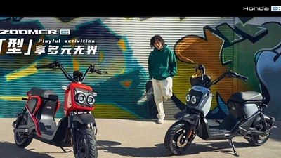 Cận cảnh Honda Zoomer e: - xe máy điện "siêu gọn" chỉ 23 triệu đồng