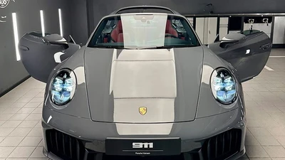 Porsche 911 Carrera 4 GTS Cabriolet đầu tiên về Việt Nam, trên 16 tỷ