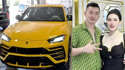 Vợ chồng đại gia Cần Thơ tậu Lamborghini Urus Performante hơn 16 tỷ