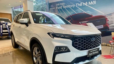 SUV Ford Territory được ưu đãi gần 100 triệu đồng tại đại lý