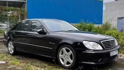 "Soi" Mercedes-Benz S55 AMG chạy 21 năm rao bán gần 1 tỷ đồng