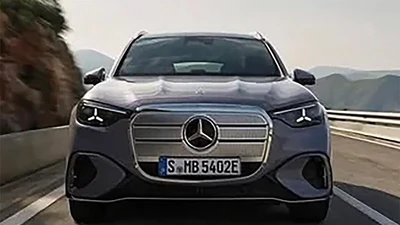 Mercedes GLC EV 2026 lộ diện trước giờ ra mắt, có gì "đấu" BMW iX3