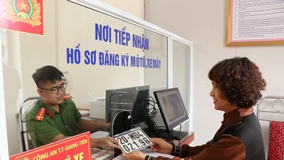 Cách sang tên ôtô, xe máy trên cổng dịch vụ công Bộ Công an