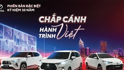 Toyota Việt Nam ra mắt loạt ôtô phiên bản đặc biệt kỷ niệm 30 năm