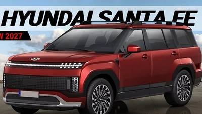 Xem trước Hyundai SantaFe 2027 - thiết kế táo bạo, hiện đại