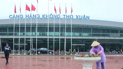 Thiết bị không người lái uy hiếp an ninh sân bay Thọ Xuân