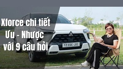 Đánh giá Mitsubishi Xforce Ultimate - SUV gia đình thực dụng