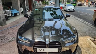 "Quái vật" BMW M3 G80 số sàn độc nhất Việt Nam lên sàn xe cũ