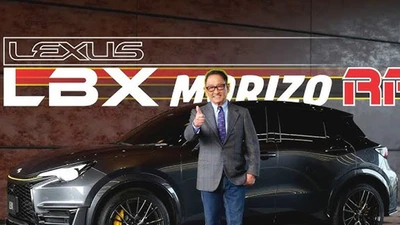 Lexus LBX Morizo RR bản "chủ tịch", khách mua phải bốc thăm 