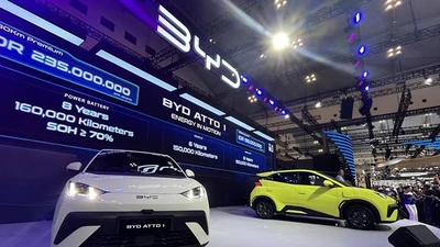Atto 1 ra mắt - xe điện rẻ nhất của BYD khoảng 310 triệu đồng