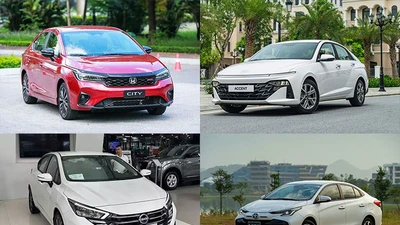 Honda City "vượt mặt" Accent & Vios, bán chạy nhất phân khúc