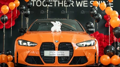 Ngắm xe BMW M4 "hàng hiếm" gần 7 tỷ đầu tiên về Việt Nam