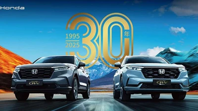 Honda CR-V ra mắt bản kỷ niệm 30 năm tại Trung Quốc