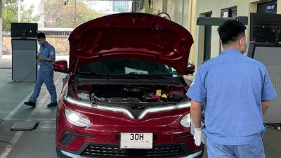 Sẽ thay đổi quy trình kiểm định đối với xe ôtô điện