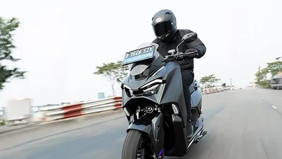 TVS M1-S - xe máy điện mạnh như Honda SH160i, đi 150 km/lần sạc
