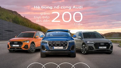 Audi Việt Nam tung ưu đãi sâu, giảm tới 200 triệu cho khách mua xe