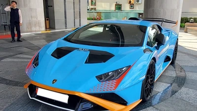 Siêu xe Lamborghini Huracan STO hơn 30 tỷ độc nhất Việt Nam tái xuất