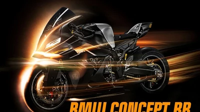 BMW trình làng Concept RR - siêu môtô phủ full carbon