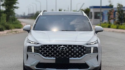 Hyundai SantaFe máy dầu cũ vẫn là "hàng hot" tại Việt Nam