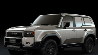 Toyota Land Cruiser Prado phiên bản xe van cốp sau 2.000 lít