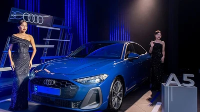 Cận cảnh Audi A5 2026 "chốtb giá" từ 2,199 tỷ tại Việt Nam