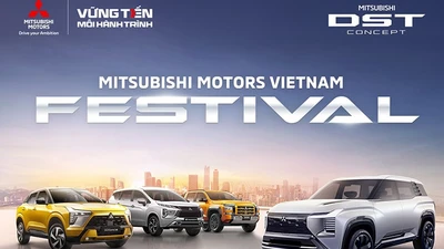 Mitsubishi Việt Nam ra mắt DST, tổ chức lái thử loạt xe hot