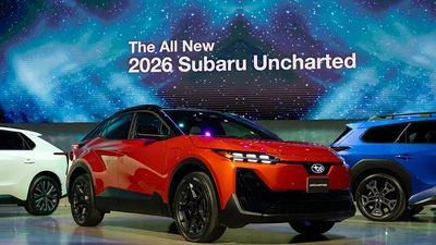 Subaru Uncharted 2026 ra mắt "em song sinh" của Toyota C-HR+