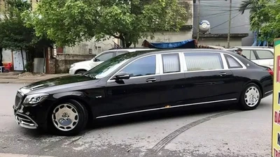 Tận thấy Mercedes-Maybach S650 Pullman bạc tỷ của đại gia Quảng Ninh