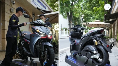 Yamaha trưng bày NVX thế hệ mới, hé lộ nâng cấp đáng chú ý