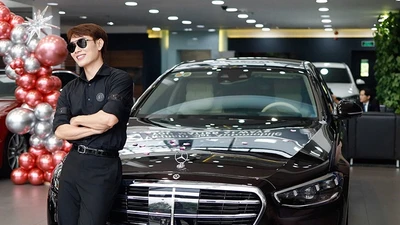 Ca sĩ Trúc Nhân tậu xe sang Mercedes-Benz S450L hơn 5 tỷ đồng 