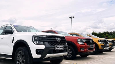 Ford Ranger vẫn là "ông vua" phân khúc bán tải tại Việt Nam