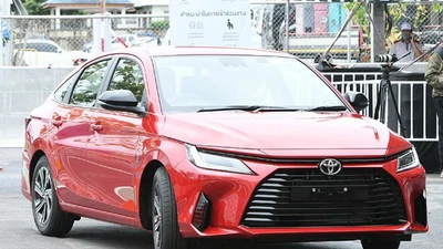 Toyota Vios Hybrid 2025 chốt lịch ra mắt tại Đông Nam Á