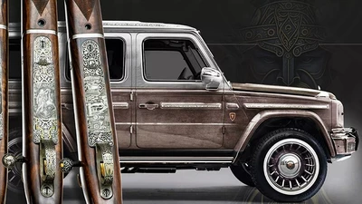 SUV siêu sang Mercedes G-Viking cho đại gia thích vũ khí cổ