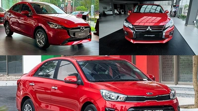 Loạt xe sedan cỡ B tại Việt Nam "đại hạ giá" chỉ còn hơn 300 triệu