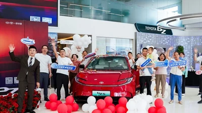 Toyota bZ5 bắt đầu giao hàng tại 100 thành phố Trung Quốc