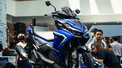 Yamaha Aerox 2025 ra mắt - "lột xác" thiết kế, giá 71,3 triệu đồng