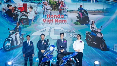 Honda Việt Nam xuất xưởng chiếc xe máy thứ 40 triệu
