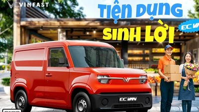 VinFast EC Van - xe chở hàng lợi kinh tế, lợi cả môi trường