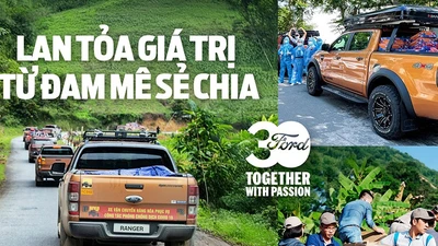 Ford Việt Nam 30 năm vững bước đam mê, kiến tạo bền vững