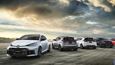 Toyota GR Yaris 2025 "xịn sò" hơn với gói độ hàng hiệu từ Gazoo Racing