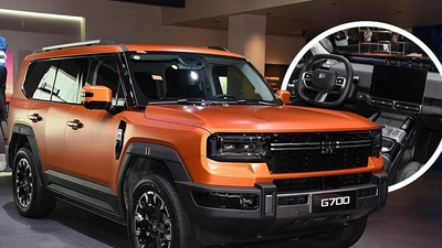 "Soi" Jetour Zongheng G700 của Trung Quốc đẹp như Toyota Land Cruiser