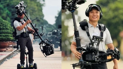Steadicam Lê Bảo Hân nói về 'áp lực tinh thần' tác nghiệp Đại lễ A80