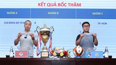 CAHN cùng bảng Nam Định tại VCK U17 Quốc gia 2025