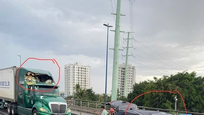 Nguyên nhân cần cẩu ngã đè 2 ô tô ở TP HCM