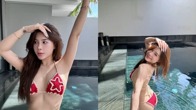 Cô chủ phòng gym Diễm Quỳnh Ami "flex" vóc dáng nuột nà
