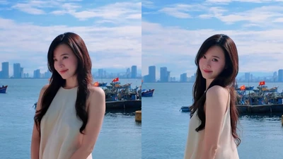 Midu "lão hóa ngược" dù đã U40 khiến fan xin vía