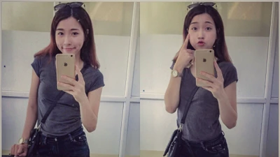 Lộ ảnh lúc chưa thẩm mỹ của bạn gái cầu thủ Vũ Văn Thanh