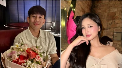 Cầu thủ Trần Minh Vương “hàn gắn” với Hoa khôi Hà thành
