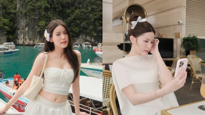 Hot girl Tăng Mỹ Hàn cập nhật hình ảnh đậm chất nàng thơ