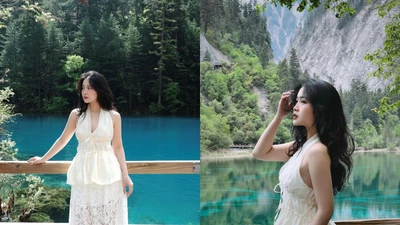 "Tình cũ" Đoàn Văn Hậu khoe ảnh du lịch Trung Quốc cực đẹp